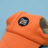 หมวกหมา หมวกแมว หมวกสอดหู สีส้ม doghat cathat orange