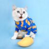 ชุดกันขนร่วง มะม่วง mango jumpsuit bodysuit for pets