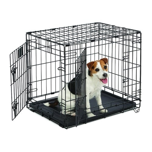 Midwest Contour Double Door Dog Crate with Divider [Size: 30 – 830DD]
